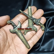 Semar Mesem Nagasasra Koleksi Barang Antik Kuningan Nagasasra Tebal Ageman Aksesoris Dekorasi Koleks