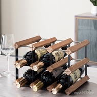 Wine Rack Red Wine Rack Grid Rack Diamond Red Grid Storage Ornaments Light Wine Wine Cabinet Luxury 