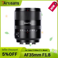 7artisans AF 35mm F1.8 Full Frame Autofocus Cameras Prime Lens with STM Silent Motor Camera Lenses f