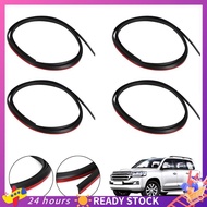 【HOT SALE】 4Pcs Car Wheel Eyebrow Rubber Seal Kit Replacement Parts 538516002001 / 53851-60020-01 Fo