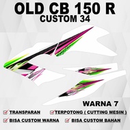Sticker Old CB 150 r Sticker CB 150 R v1 Sticker Sticker Striping Old CB 150 r Sticker Striping CB 1