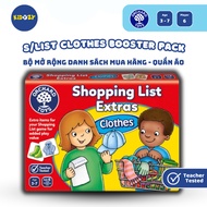 Trò chơi trí tuệ Shopping List Bộ Quần Áo - Orchard Toys phát triển trí tưởng tượng ghi nhớ của trẻ