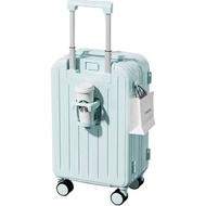 【現貨可貨到付款】(瑕疵)20吋 多功能 輕巧 行李箱 旅行喼 拉杆箱 可登機  顔色 藍色