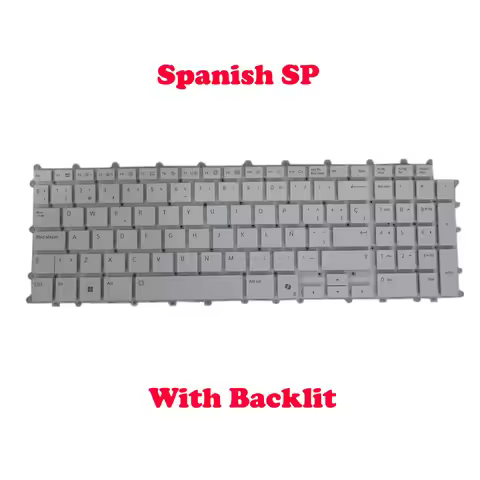 Laptop With Backlit Keyboard For LG 17Z90T 17Z90TL Spanish SP German GR Canadian French CF Black Whi