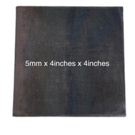 MS PLATE MILD STEEL BASE PLATE METAL 5mm thick x 4 inches x 4 inch