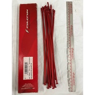 Fulcrum Racing zero road wheelset 700c front spoke 276mm. alloy . Made in Italy.