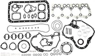 Cylinder Head Gasket Kit Engine Valve Gasket Set No.ME997273 for Mitsubishi 4D32 Rubber, Metal Black