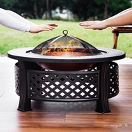 ST-⚓Household Stove Tea Cooking Warm Pot Charcoal Courtyard Barbecue Grill Table Indoor Heating Stove Roasting Stove Out