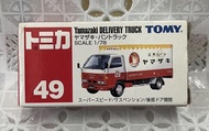 【G&amp;T】絕版 純日貨 TOMICA 多美小汽車 舊藍標 NO.49 Yamazaki 山崎麵包車 534947