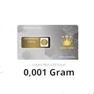 mini gold 0.001 gram