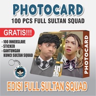 Sultan Squad Photocards, 100 Pcs, Free Innerslave