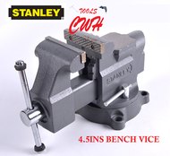 3 INCHES -8 INCHES STANLEY ROTATABLE CAST STEEL BENCH VISE VISES VICE WITH ANVIL VICES 81-600 81-601