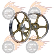 GBO C70 5 BATANG SPORT RIM ( GOLD / BLACK ) C70 Bulat C70 Lampu Petak c70 Petak GBOJ