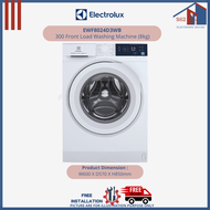 Electrolux EWF8024D3WB UltimateCare™ 300 Front Load Washing Machine (8kg)