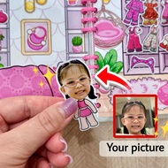 busy book/ customised busy book/ customised busy book/ paper doll/ doll house/ quiet book/ gabby’s d