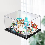 Transparent Transparent Display Box Acrylic Display Box Suitable for Lego Chinese Spring Festival Ic