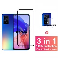 OPPO A55 Tempered Glass Full Screen Protector for OPPO A95 A16K A94 A15s A15 A53 A52 A72 A92 A93 Pro