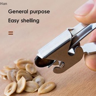 Han 1Pc Stainless Steel Melon Seed Peeling Artifact Pine Nut Opening Melon Seed Peeler Peanut Shelle