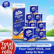 VINDA | Classic Blue Toilet Paper 10 Rolls
