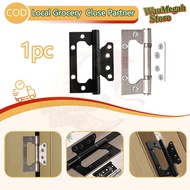 Door Parent Hinge  4 Inches Female Hinge Slot Invisible Door Buffer Self Spring Hinge Door Accessori