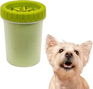 Sage Square Dog Paw 360º Cleaner- 2 In 1 Portable Silicone Pet Cleaning Brush Feet Cleaner For Groom