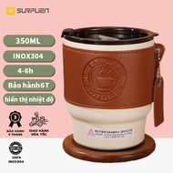 304 stainless steel thermos cup 350ml coffee cup, thermos cup Office cup Office coffee cup Water cup