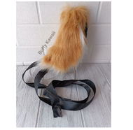 Ekor furry kelinci anggora juddy zootopia cosplay bob tail 18cm