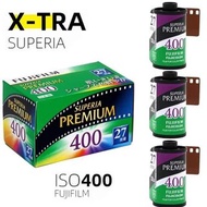 1/2/3 Roll Fujifilm Superia Premium X-TRA 400 Color 35mm Film 36 Exposure For 135 Format Camera - Ex