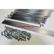 ซี่ลวด รถมอเตอร์ไซค์ Yaguso รุ่น Premium Chromed รุ่น Top จาก Yaguso งานผลิตไทยแท้ ซี่ลวด และ หัว ชุ