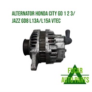 USED ALTERNATOR HONDA CITY GD 1 2 3/JAZZ GD8 L13A/L15A VTEC JAPAN PARTS