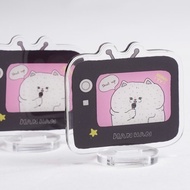 HanHan /閉嘴shut up! 電視機造型立牌