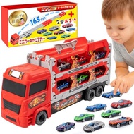 [Recommended by Educational Experts] Cars, Toys, Miniature Cars, Carrier Truck, 1-Car Storage Truck,