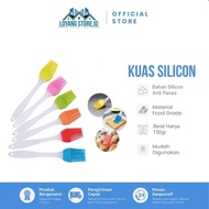 Silicone cake brush dry cake brush