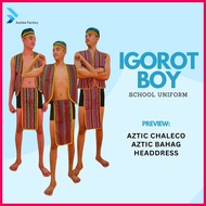 ∏ ✑ Austee Filipino Igorot Costume Lapu lapu Attire Igorot Baguio Set Chaleco Vest and Aztic Bahag
