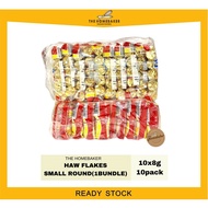 HAW FLAKES SMALL ROUND 7GX10X10 [1 BUNDLE] - HOME BAKER