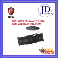 MSI BTY-M491 MS-155K 15 A4M-021MY Laptop Battery