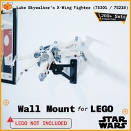 Wall Mount for Lego Star Wars Luke Skywalker's X-Wing Fighter (75301)