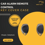 TOYOTA Vios Hilux Vigo Innova 2 3 Button Car Alarm Remote Control Key Cover Case Cobra T2 T3 ALARM K