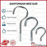 GANTUNGAN Open | Iron Hanging Bolt | Bird Hanger | Screw Hook l Kapstok Screws l Screwhook Nails l R