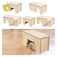 [Asiyy] Hamster Supplies with Window Hideaway Hamster Hideout Habitat for
