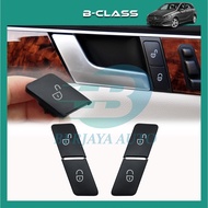 Mercedes Benz B-Class W246 B200 B220 B250 2012-2018 Side Door Lock Control Switch Button Cap Berjaya