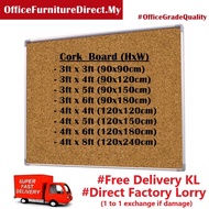 Notice Board - Cork Board Bulletin (Free Delivery to 4th Floor)