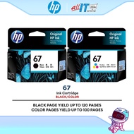 HP 67 Original Ink Cartridge (Black/Color)