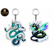 Blox Fruit Dragon (Dragon) Super Cool Mythical Zoan System Keychain