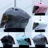 DF64 - ALV ULTRON SOLID SINGLE VISOR HALF FACE HELMET