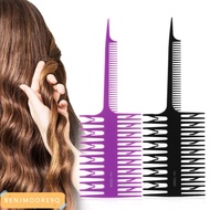 BENJMOORE9Q Dye Comb Professional Fish Bone Shape Two sides Separate