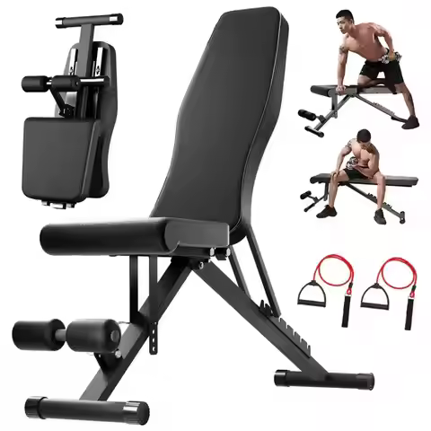 Adjustable Weight Bench for Full Body Workout Multifunctional Strength Training Dumbbell Bench Press