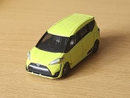 【米舖TOY】 7成新 TAKARA TOMY TOMICA #99 Toyota Sienta NSP170 豐田 MPV 螢光黃色 淨車 車仔