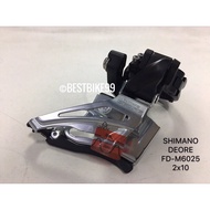 Shimano Deore FD M6025 M611 M590 2x10 3x10 MTB Front Derailleur M610 M618 M4100 M5100 M6000 M6020 Hi