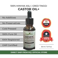 Castor Oil 100% Natural Cold Pressed – Hexane Free